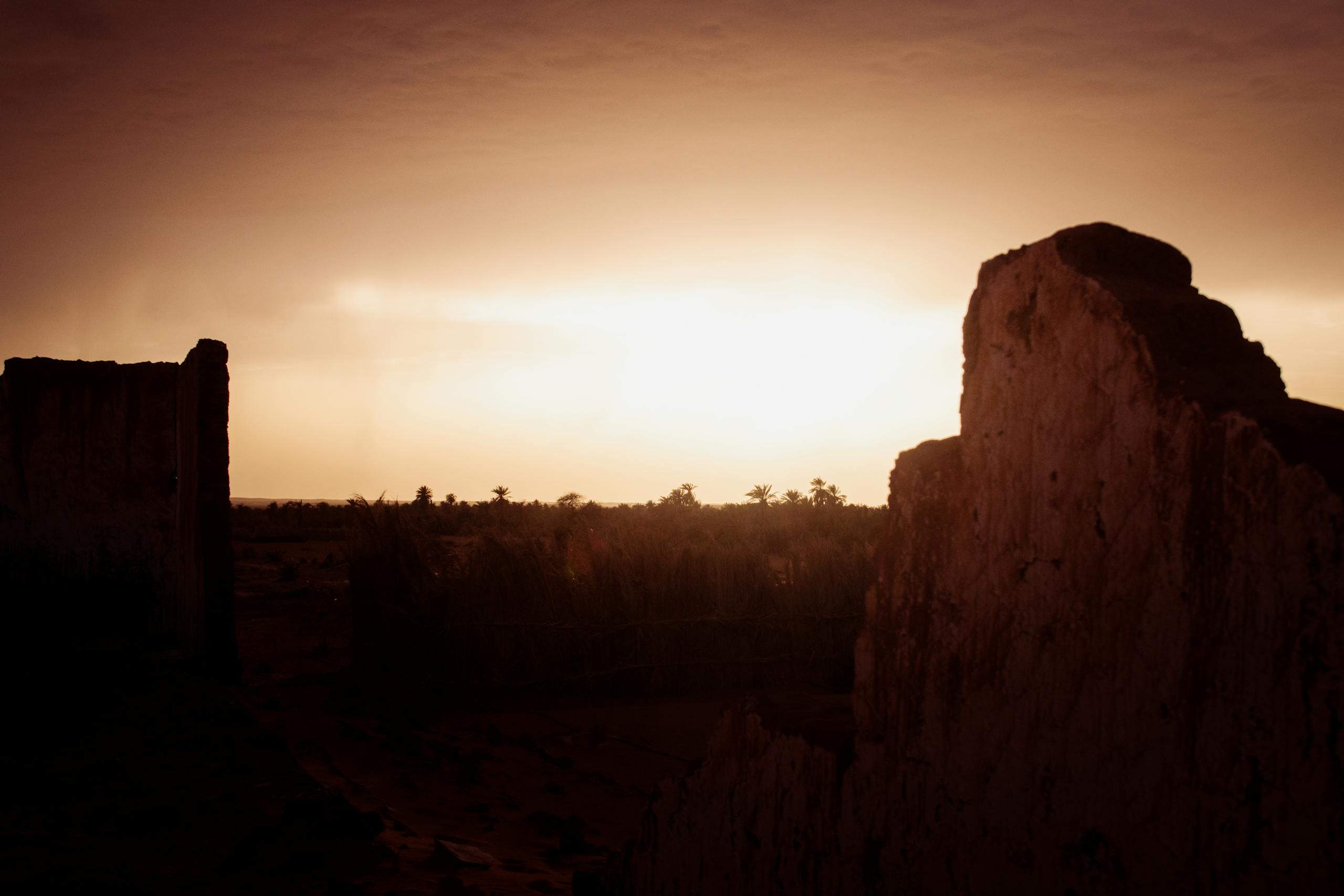 golden ratio sunset landscape